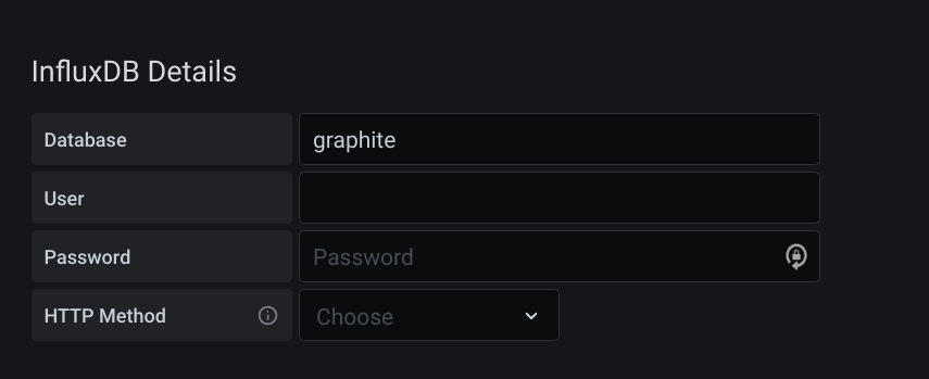 InfluxDB database