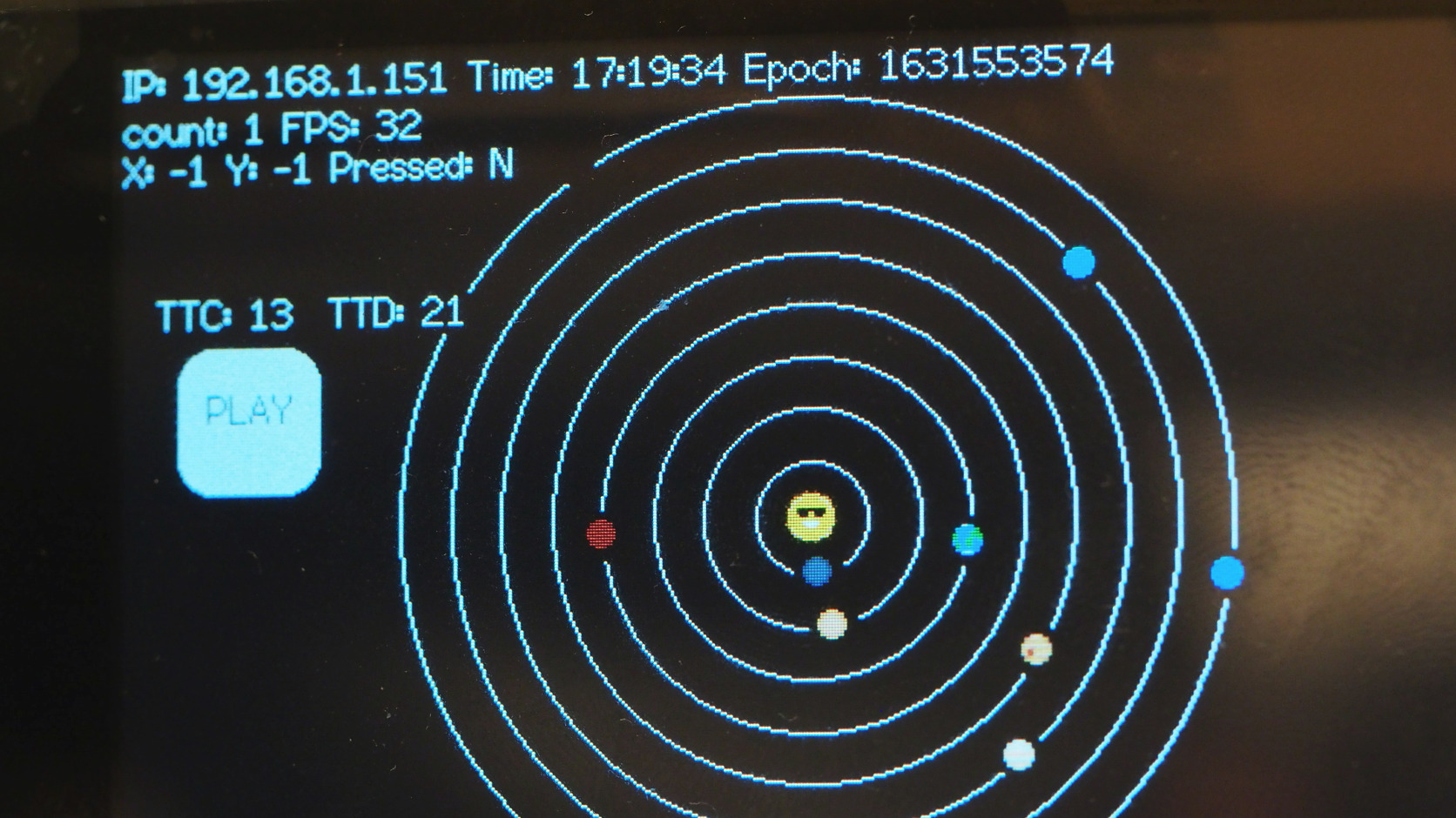 ESP32 Solar System